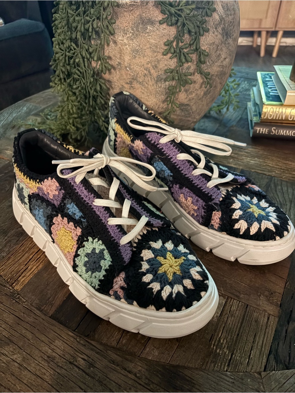 Free People Catch Me if You Can Crochet Sneakers size 41 (US 11)